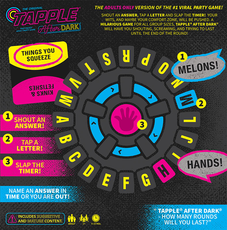COMING SOON! Preorder now! The Original Tapple® After Dark®