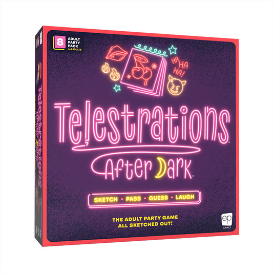 COMING SOON! Preorder now! Telestrations® After Dark® 8 Player