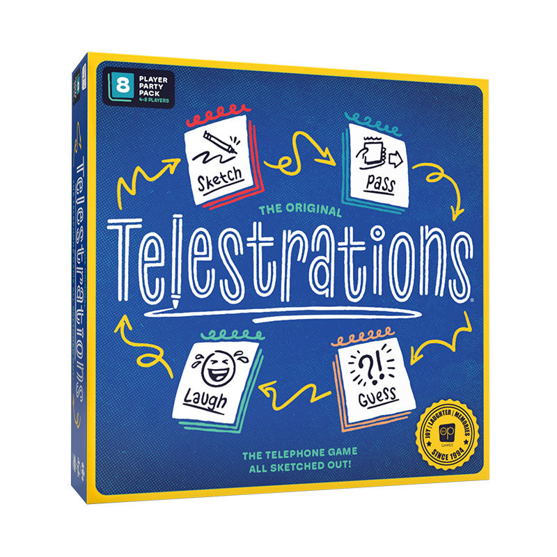 COMING SOON! Preorder now! Telestrations® 8 Player