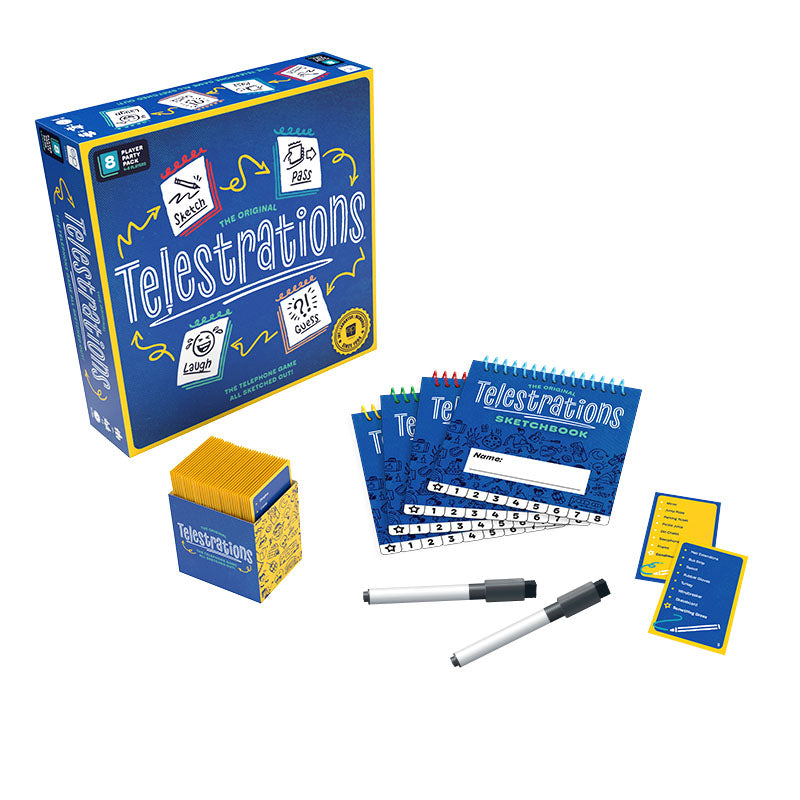 COMING SOON! Preorder now! Telestrations® 8 Player