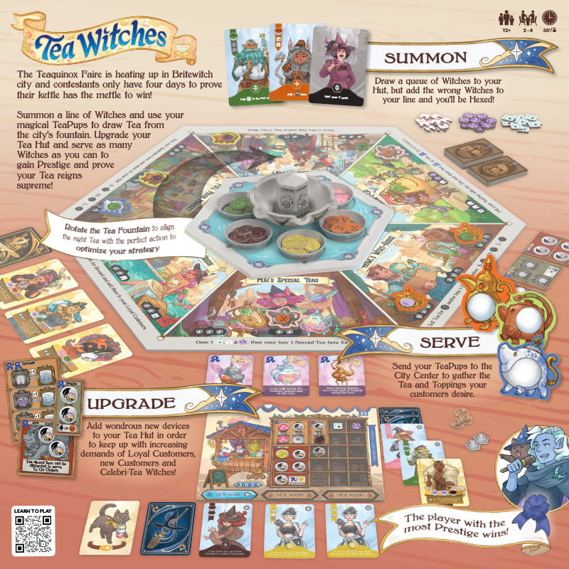 COMING SOON! Preorder now! Tea Witches