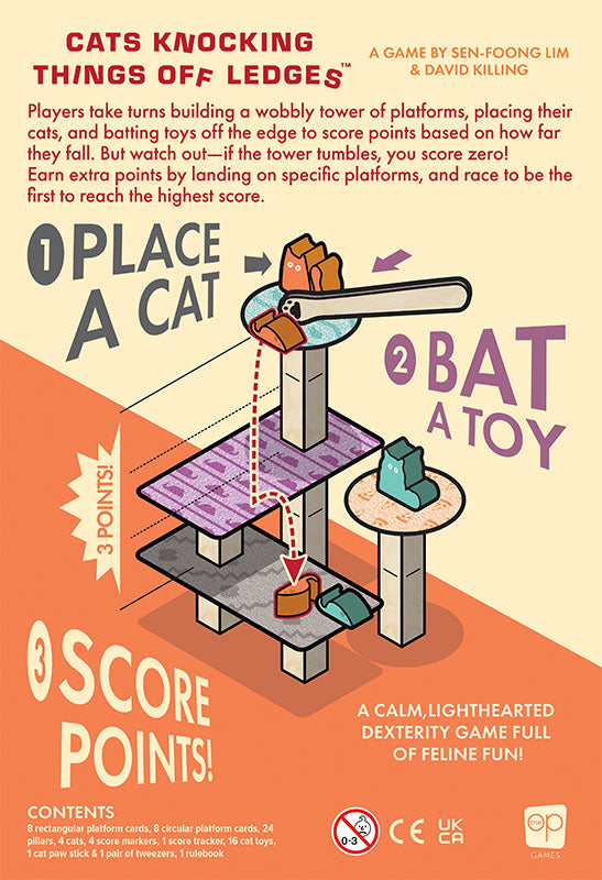 RENTAL COMING SOON! Cats Knocking Things Off Ledges™: Weekly or Monthly Game Rental from The Pieceful Project
