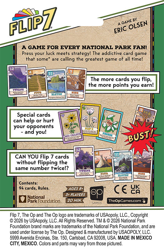 Flip 7®: National Parks