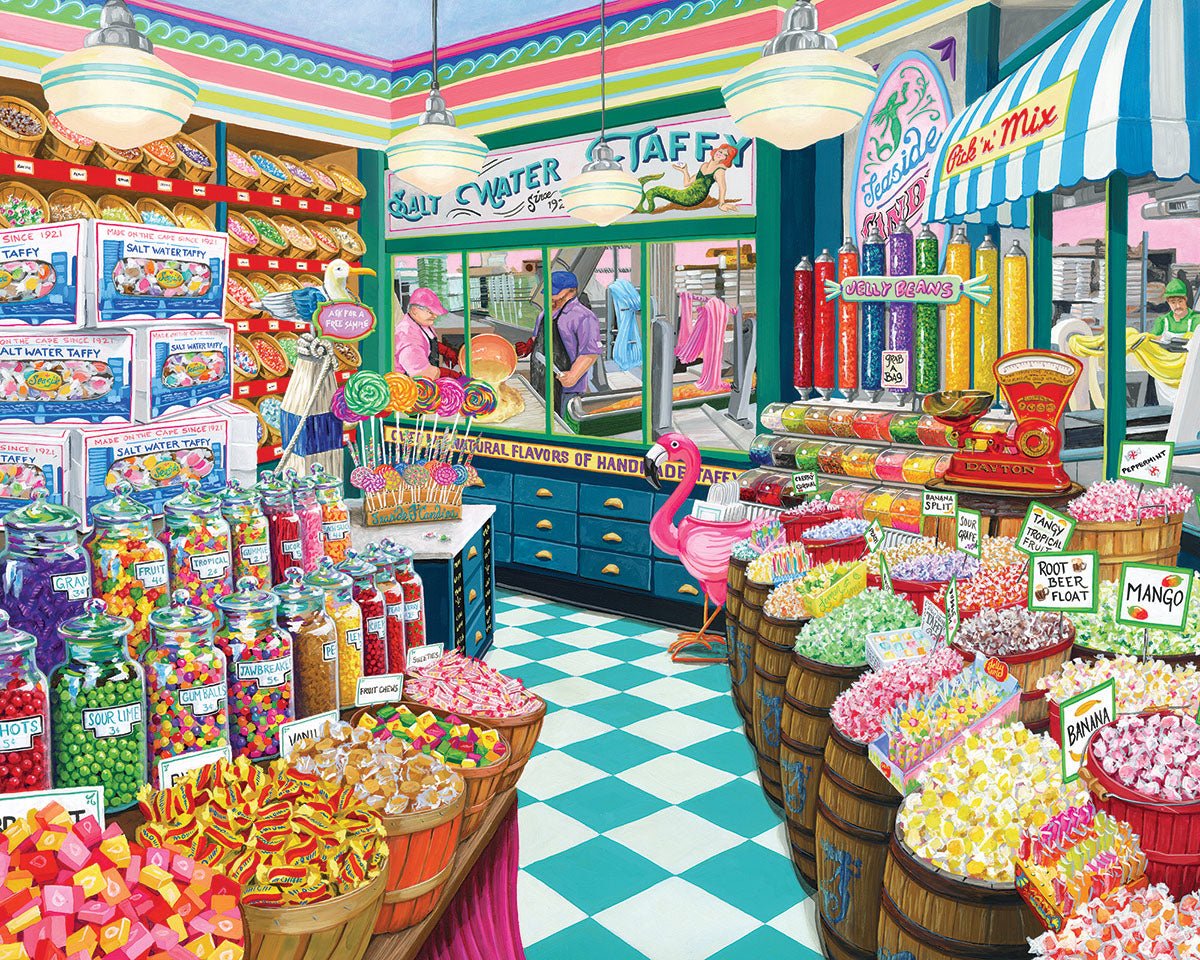 White Mountain: Taffy Shop 1000 Piece Puzzle