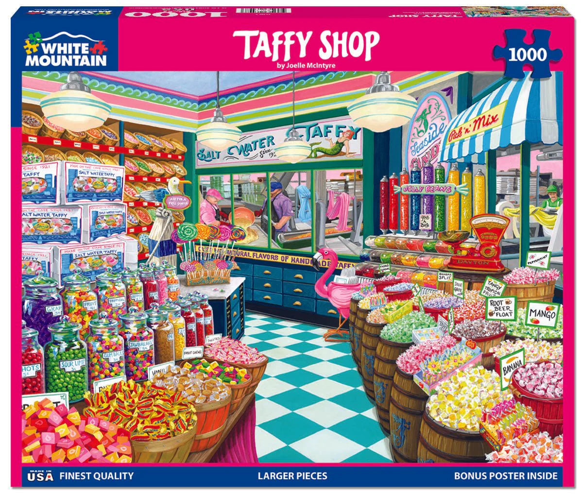 White Mountain: Taffy Shop 1000 Piece Puzzle