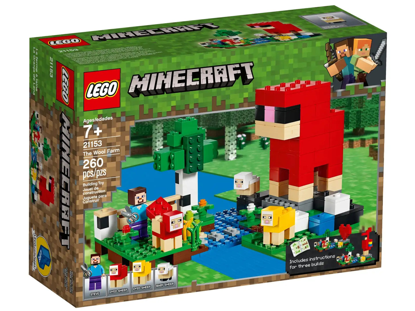 LEGO® Minecraft® The Wool Farm 21153 (Retired)