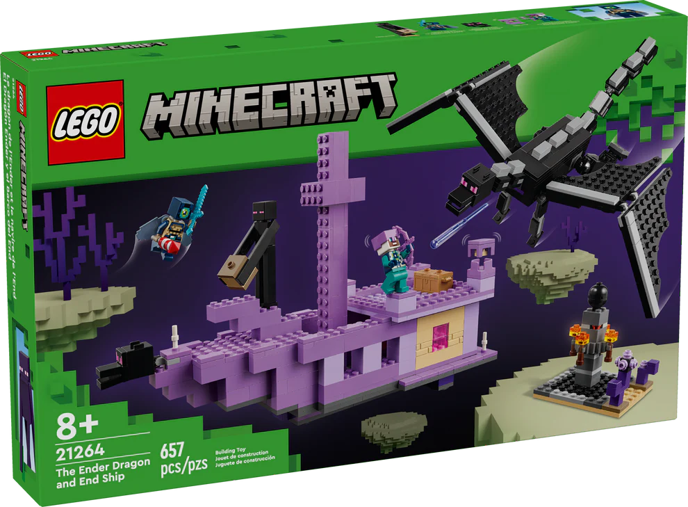 LEGO 21264 The Ender Dragon and End Ship