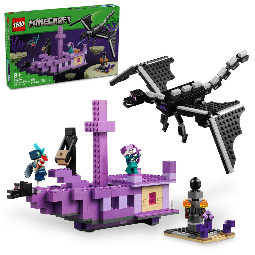 LEGO 21264 The Ender Dragon and End Ship