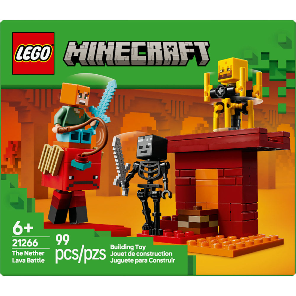 LEGO® Minecraft® The Nether Lava Battle 21266