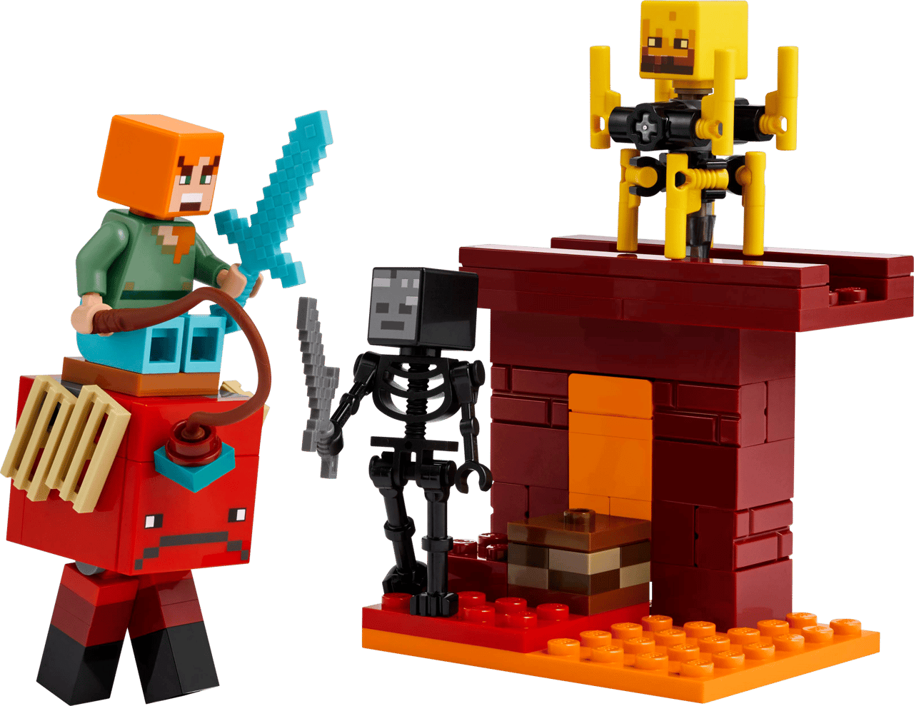 LEGO® Minecraft® The Nether Lava Battle 21266