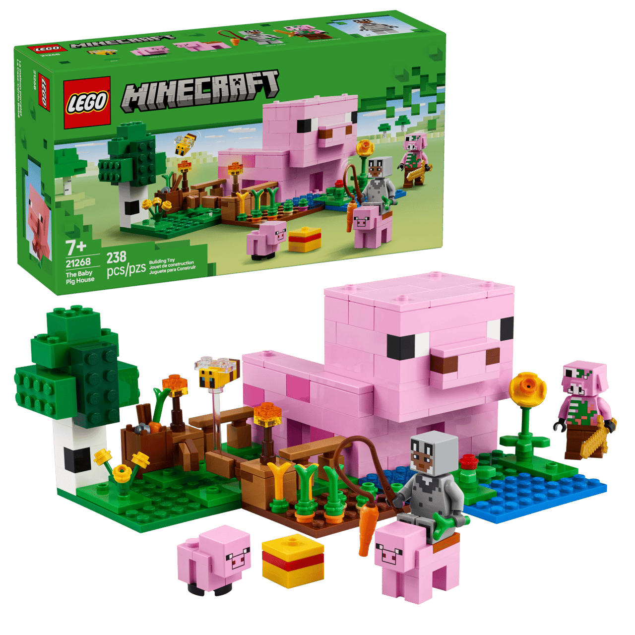 LEGO® Minecraft® The Baby Pig House 21268