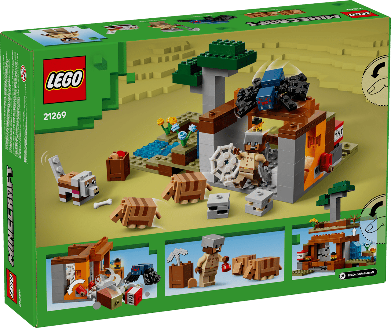 LEGO® Minecraft® The Armadillo Mine Expedition 21269