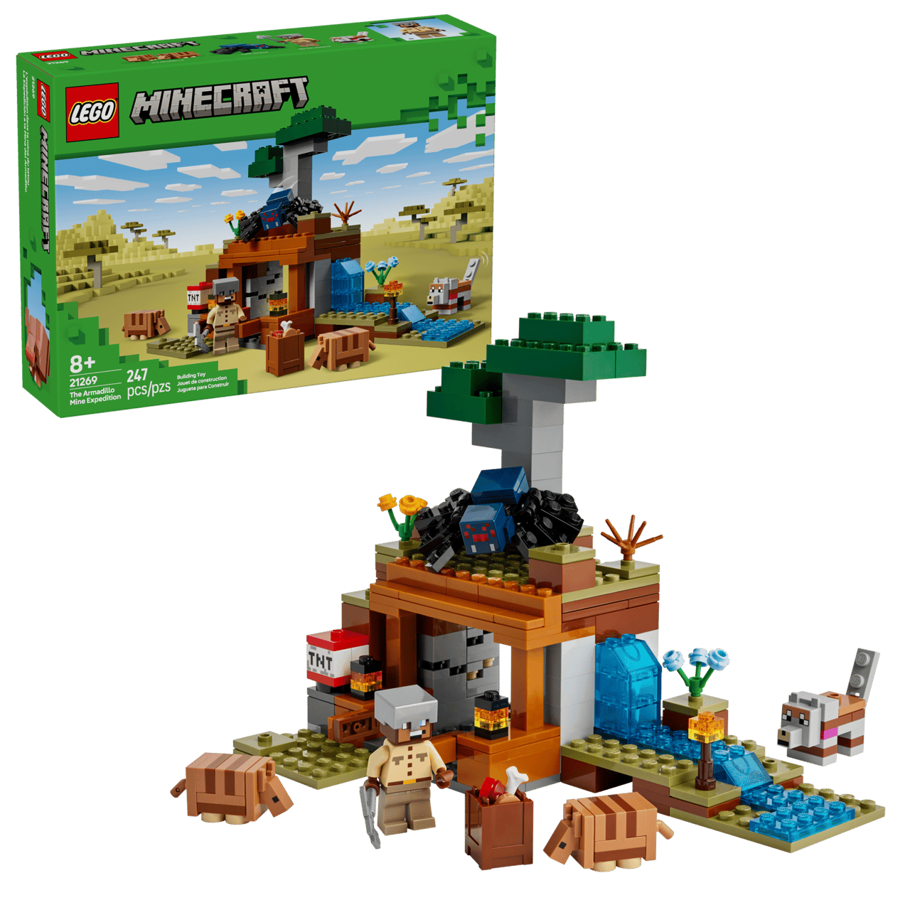 LEGO® Minecraft® The Armadillo Mine Expedition 21269