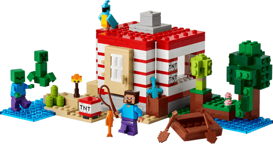 LEGO® Minecraft® The TNT Jungle House 21275