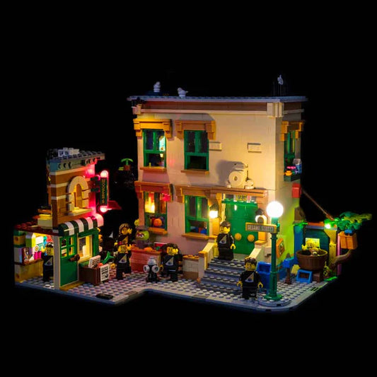 Light My Bricks Light Kit for LEGO 21324 LEGO 123 Sesame Street