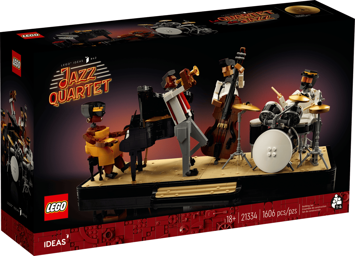 LEGO® Ideas Jazz Quartet 21334 (Retired)