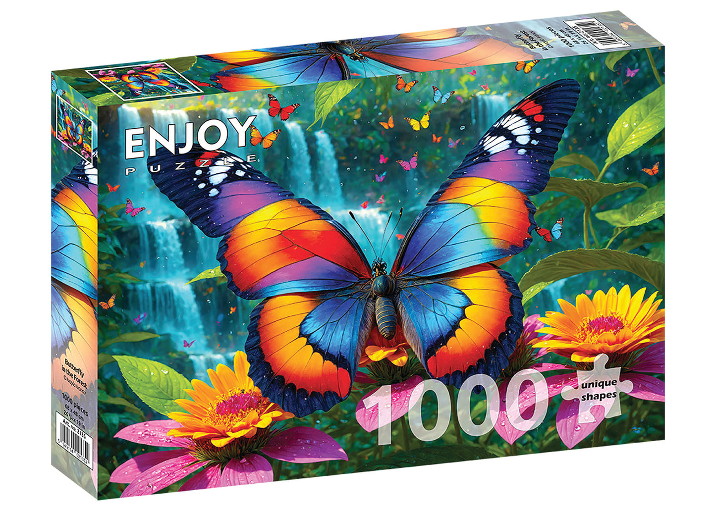 Butterfly in the Forest | 1000 Piece Puzzle