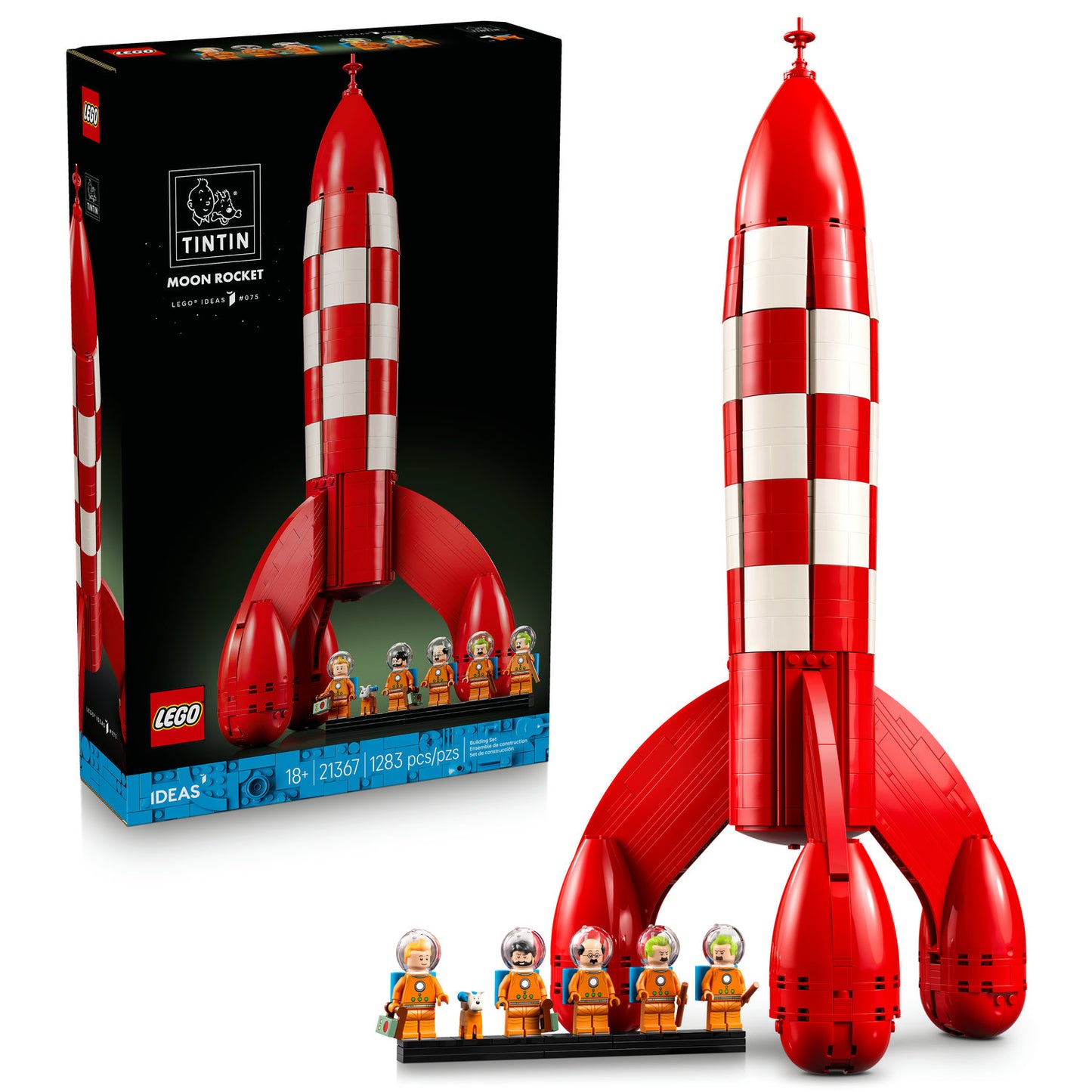 LEGO® Ideas Tintin® Moon Rocket 21367