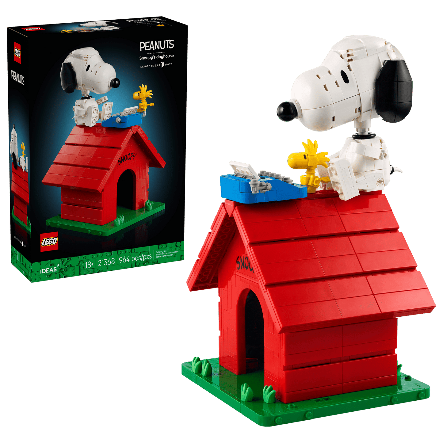 RETURNING SOON! LEGO® Ideas Peanuts: Snoopy's Doghouse 21368