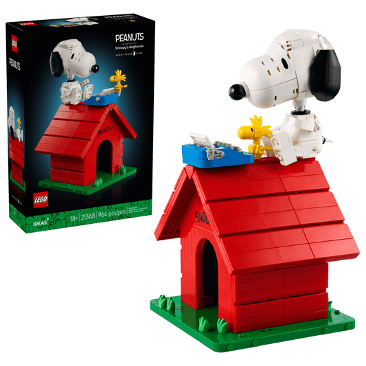 RETURNING SOON! Preorder now! LEGO® Ideas Peanuts: Snoopy's Doghouse 21368