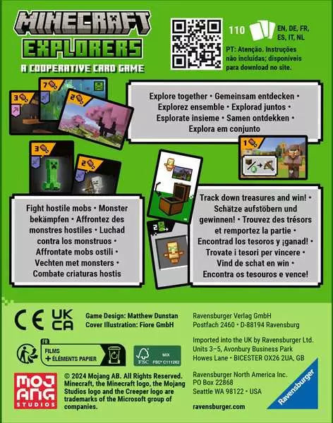 Minecraft Explorers - A Cooperative Card Game