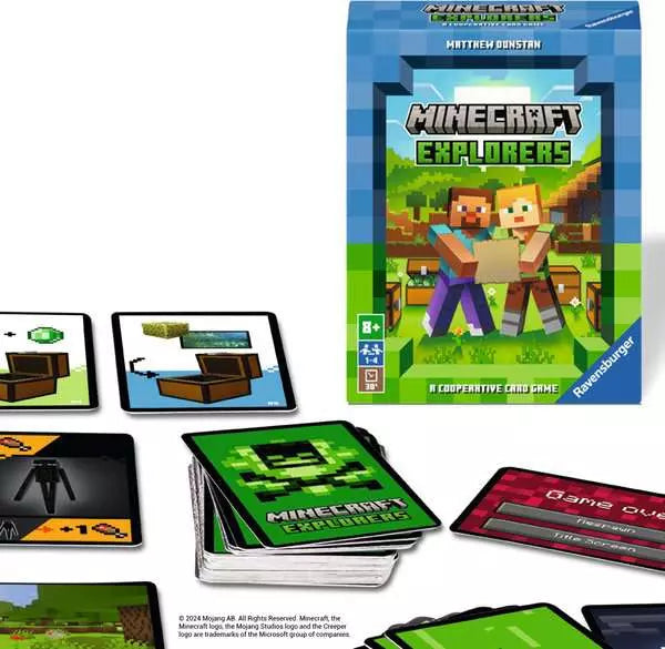 Minecraft Explorers - A Cooperative Card Game