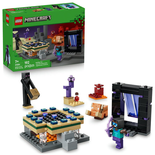 LEGO® Minecraft® Nether & End Portal Journey 21584