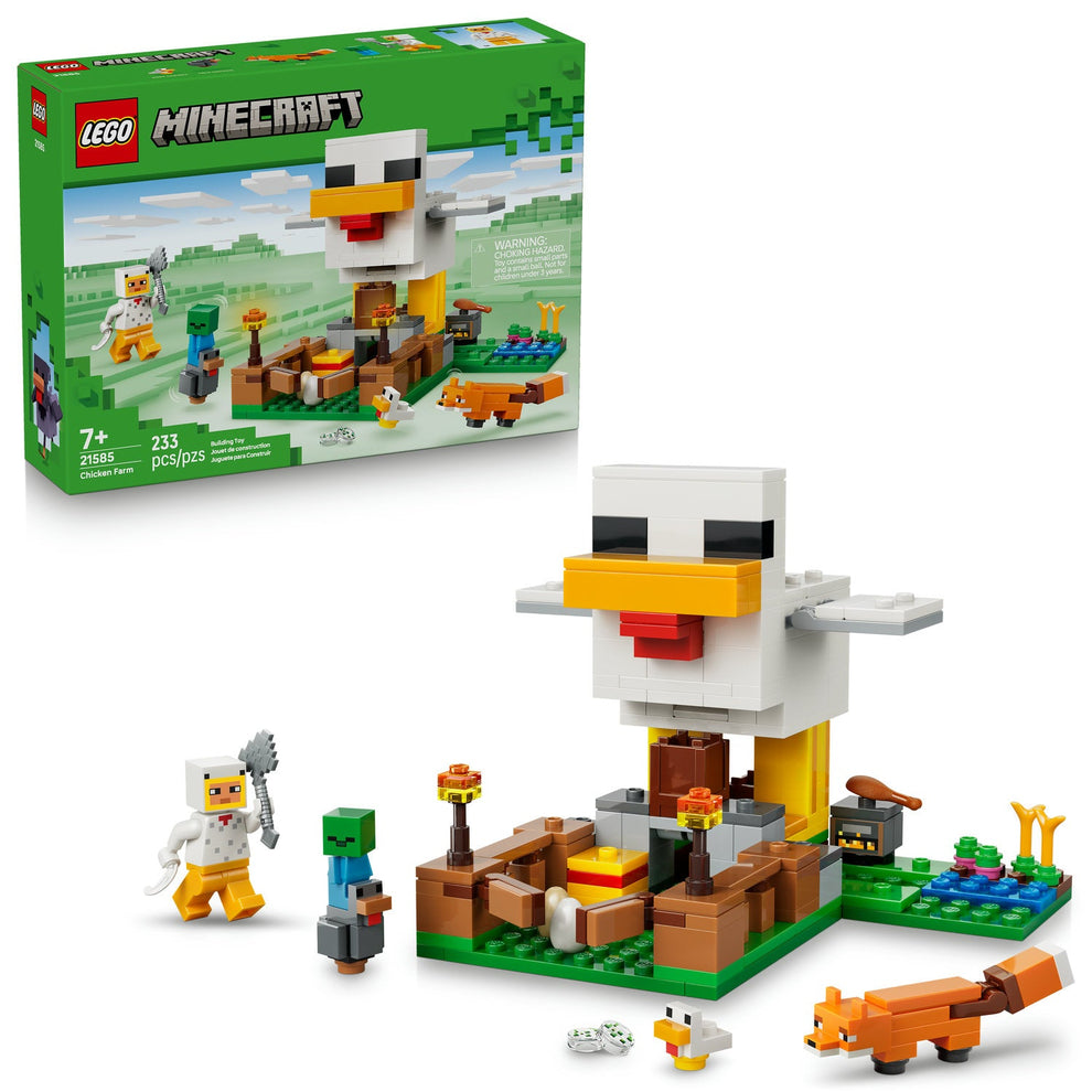 LEGO® Minecraft® Chicken Farm 21585