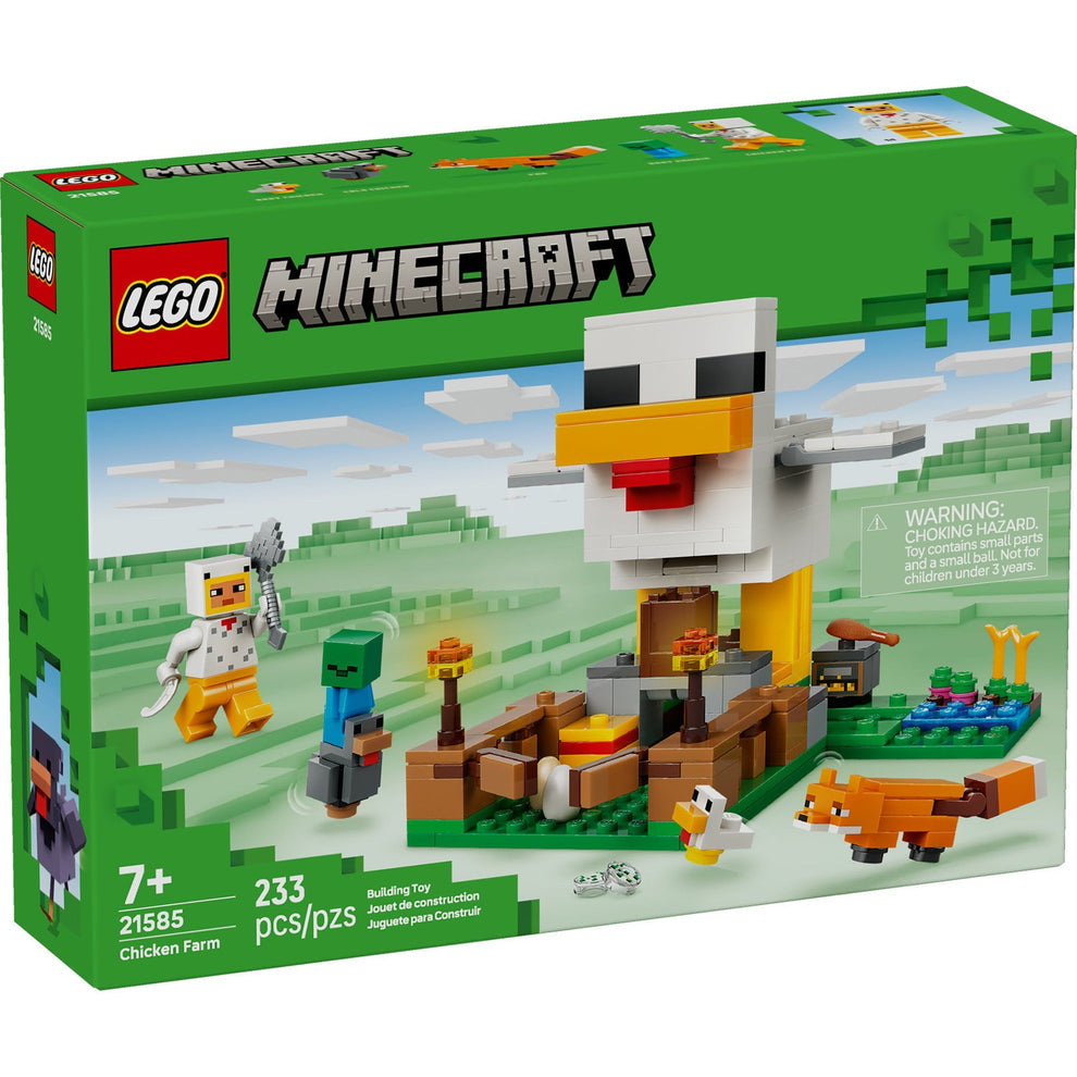 LEGO® Minecraft® Chicken Farm 21585