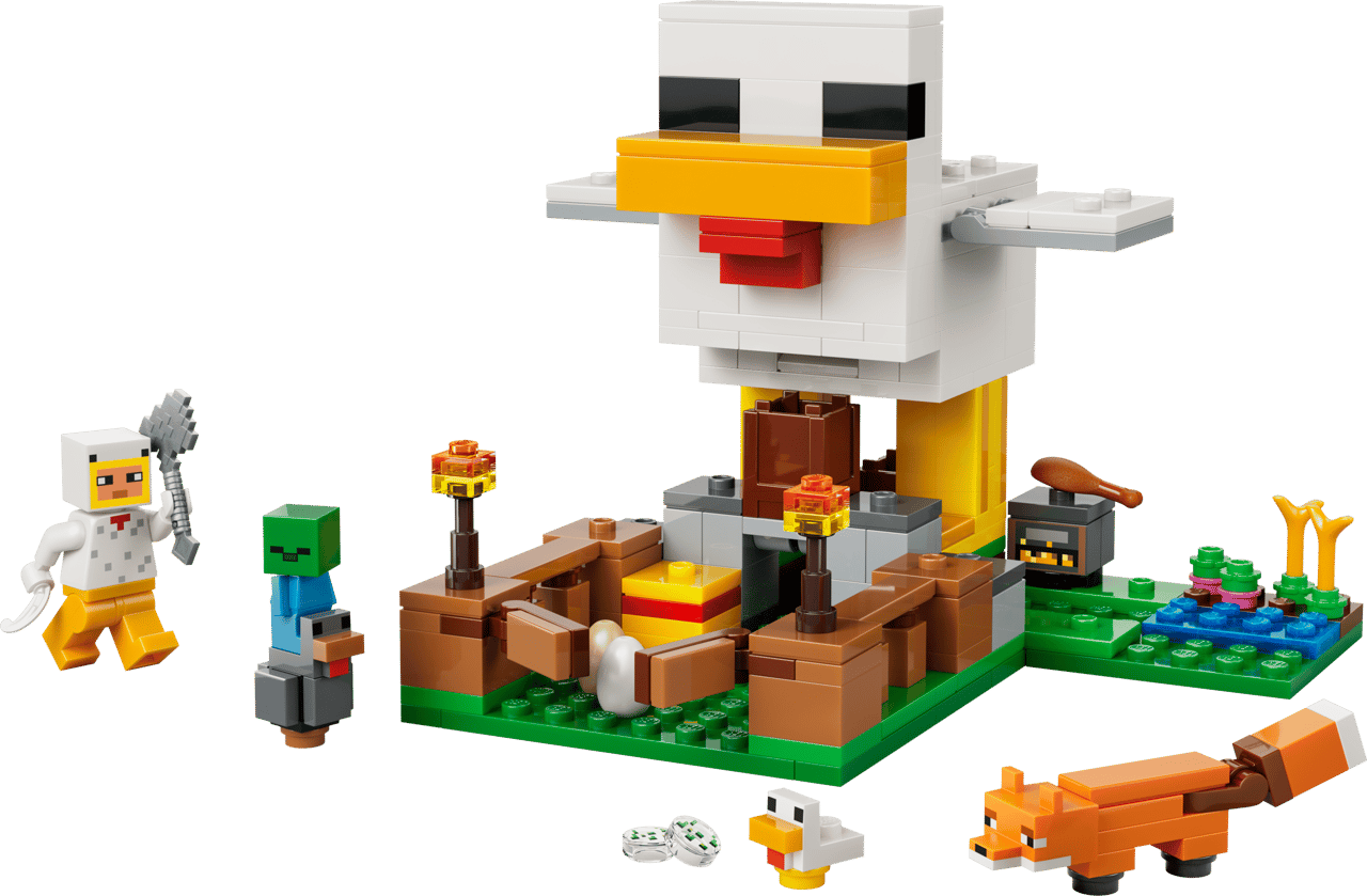 LEGO® Minecraft® Chicken Farm 21585