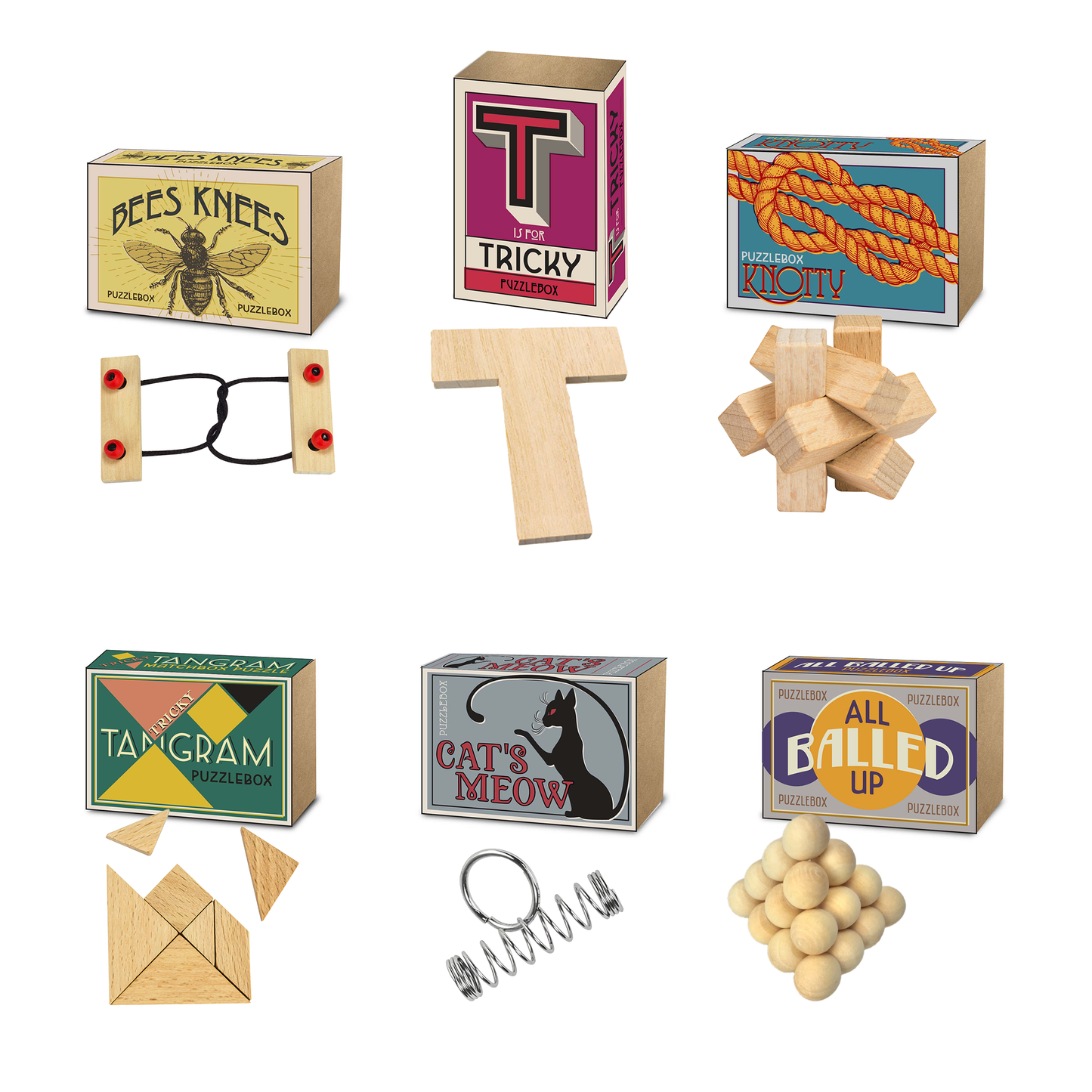 Matchbox-Sized Pocket Puzzles (Random)