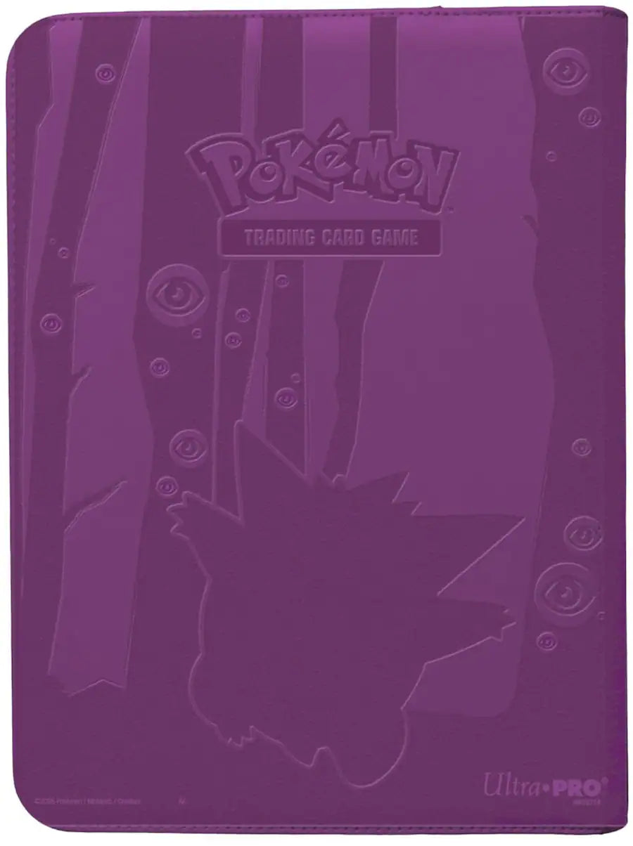 Ultra Pro Zippered PRO Binder 9-Pocket Pokemon Elite Series Gengar