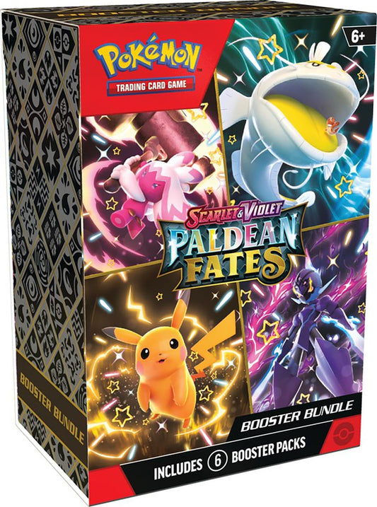 Pokemon TCG Scarlet & Violet Paldean Fates Booster Bundle