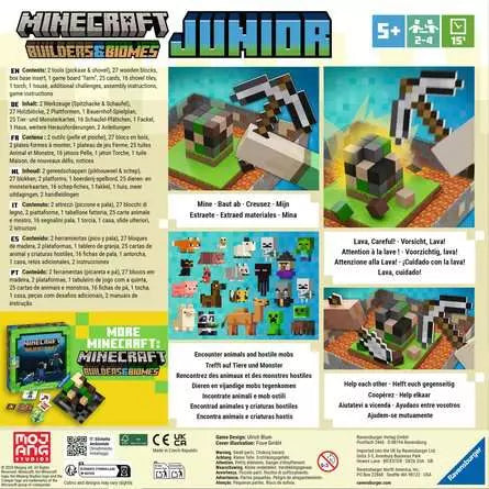 Minecraft Builders & Biomes Junior from Ravensburger