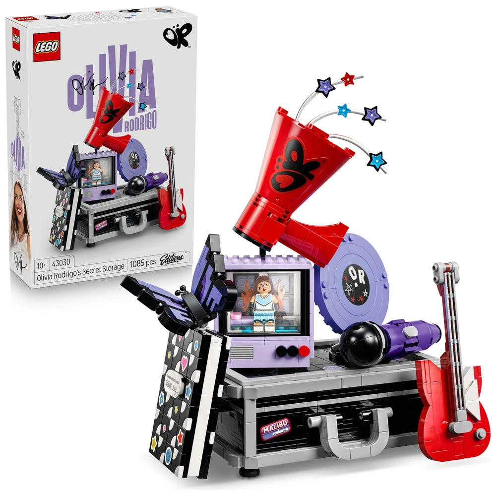LEGO® Editions Music Olivia Rodrigo's Secret Storage 43030