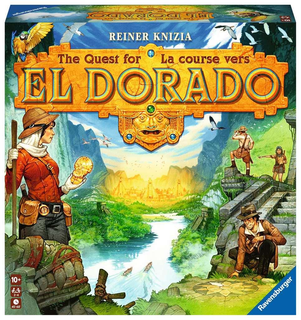 The Quest for El Dorado: Golden Temples Adventure Family Game For Ages 10 & Up