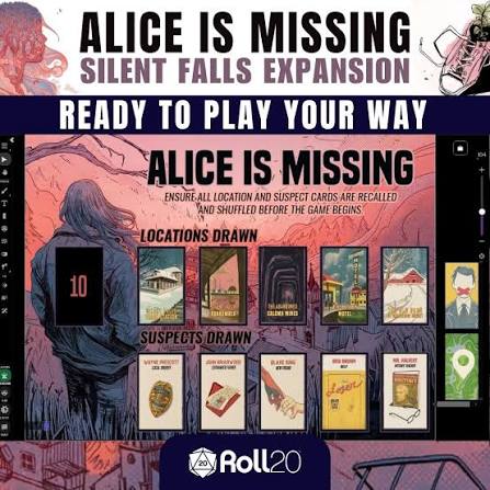Alice is Missing: Silent Falls Expansion