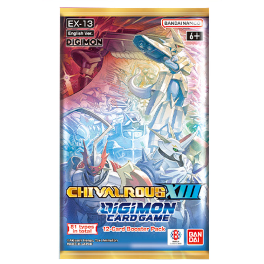 Digimon Card Game: Chivalrous XIII Extra Booster Pack [EX-13]
