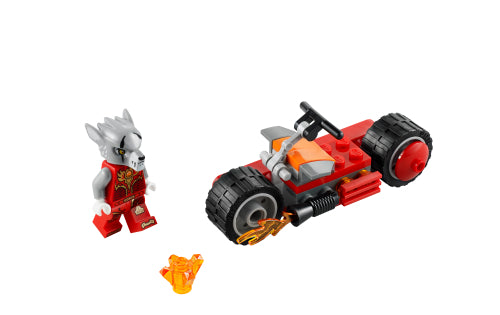 LEGO® LEGENDS OF CHIMA™ Worriz' Fire Bike 30265 (Retired)