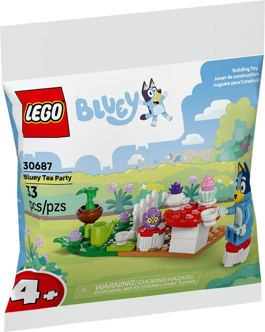 AVAILABLE NOW! LEGO® Bluey Tea Party 30687