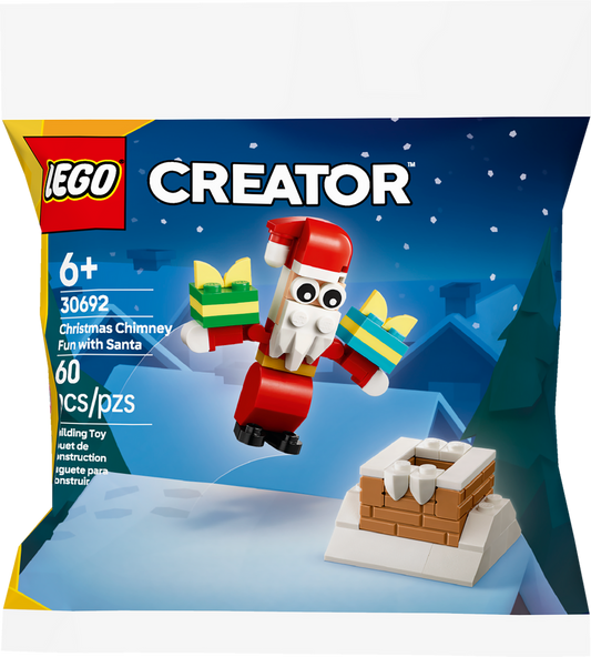 LEGO® Christmas Chimney Fun with Santa 30692