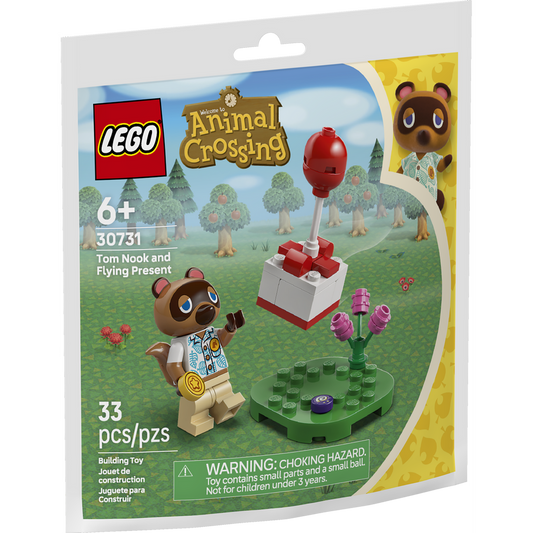 LEGO® Animal Crossing™ Tom Nook and Flying Present 30731