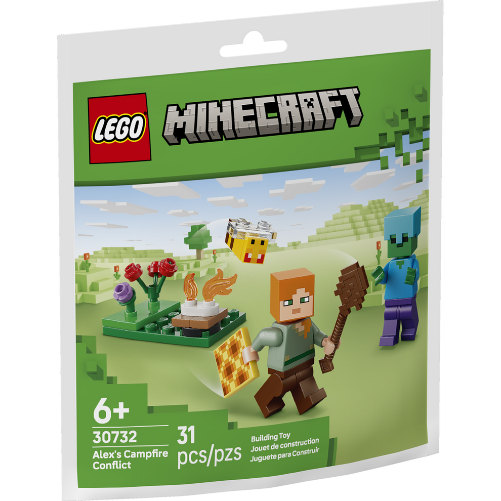 LEGO® Minecraft Alex's Campfire Conflict 30732