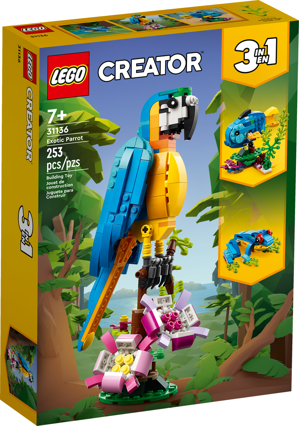 LEGO® Creator 3in1 Exotic Parrot 31136