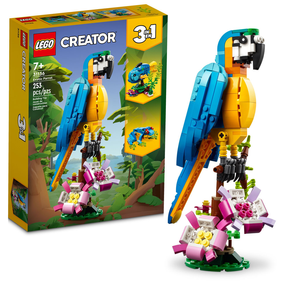 LEGO® Creator 3in1 Exotic Parrot 31136