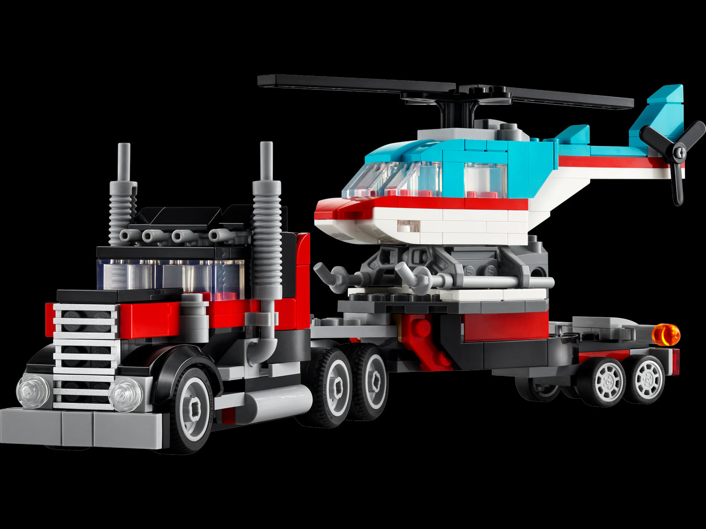 LEGO® Creator Flatbed Truck with Helicopter 31146