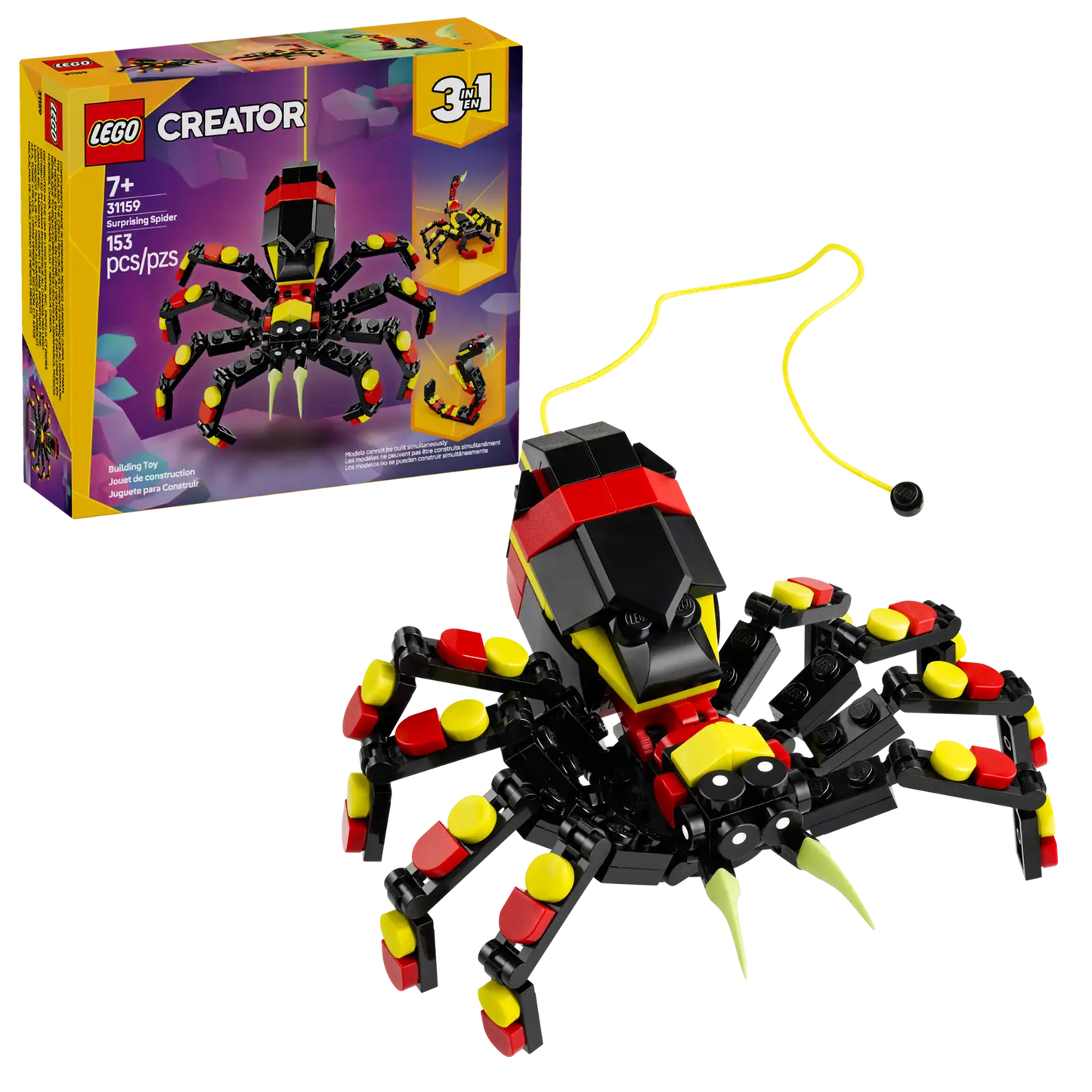 LEGO® Creator 3in1 Wild Animal: Surprising Spider 31159