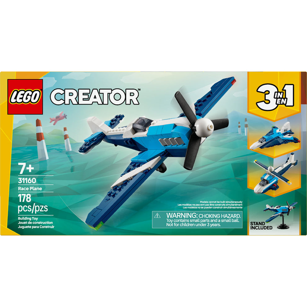 LEGO® Creator 3in1 Aircraft: Race Plane 31160