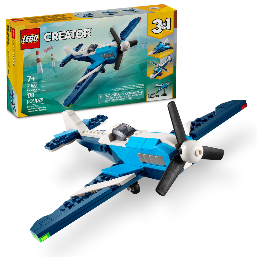 LEGO® Creator 3in1 Aircraft: Race Plane 31160