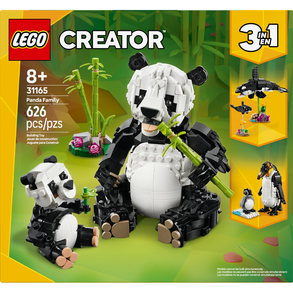 LEGO® Creator 3in1 Wild Animal: Panda Family 31165